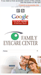 Mobile Screenshot of familyeyecarecenter.org
